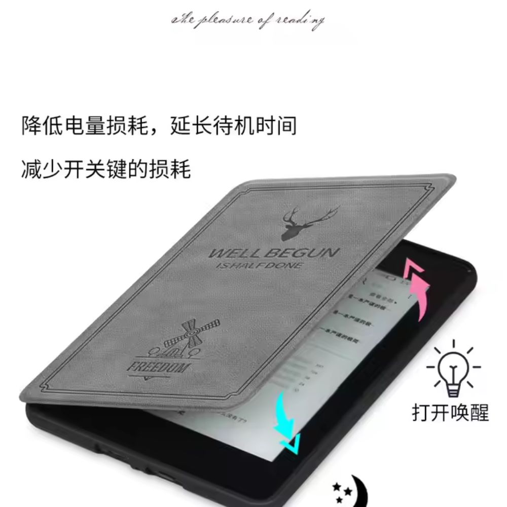 حافظة ذكية ناعمة وانيقة لجهاز Kindle 11th 2022 & 2024 - الصورة 3