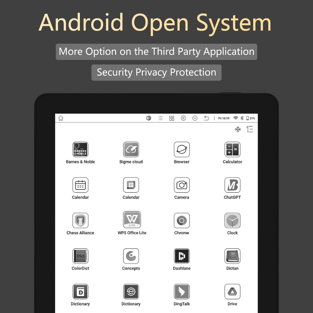 قارئ الكتب Bigme Read - الصورة 5