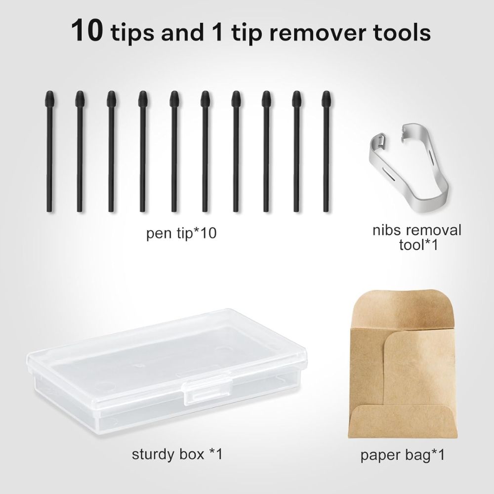 رؤوس أقلام للكتابة على أجهزة كيندل سكرايب (10 قطع) - الصورة 6