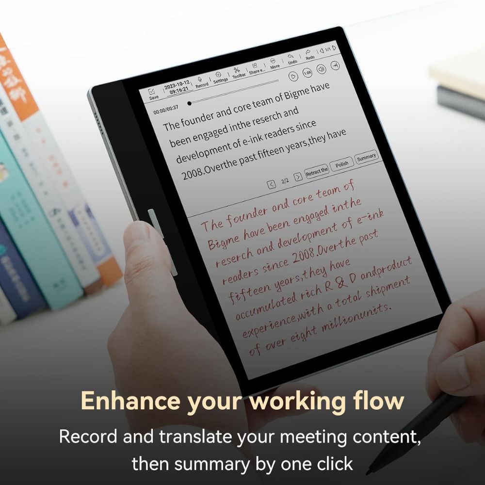 قارئ الكتب الملون Bigme B751C - الصورة 8