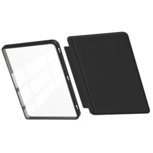 حافظة Kindle بظهر أكريليك شفاف وغطاء أمامي منفصل